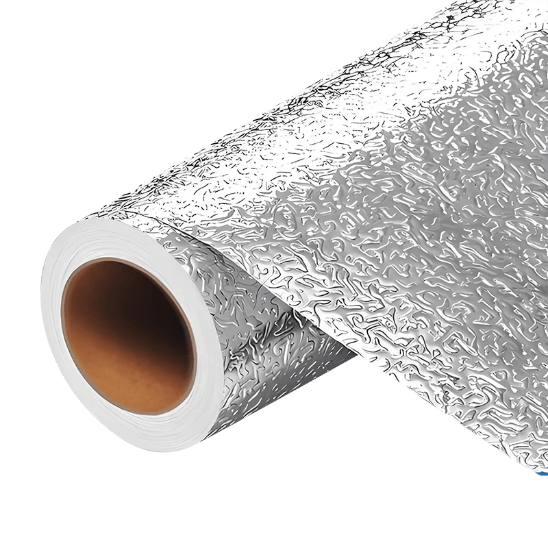 Papier d'aluminium gaufré ou enduit