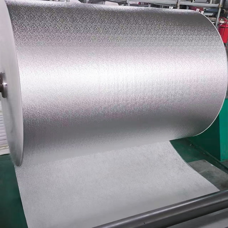 Papier d'aluminium gaufré ou enduit Papier d'aluminium gaufré ou enduit